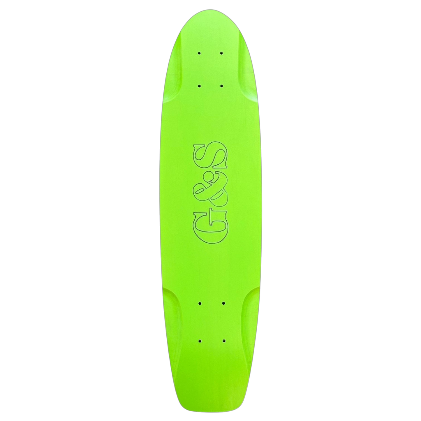 G&S KT-4 Squaretail Old School Green Skateboard Deck 29"