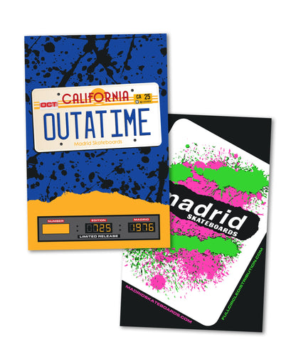 Madrid Outatime Skateboard Deck 8.25"