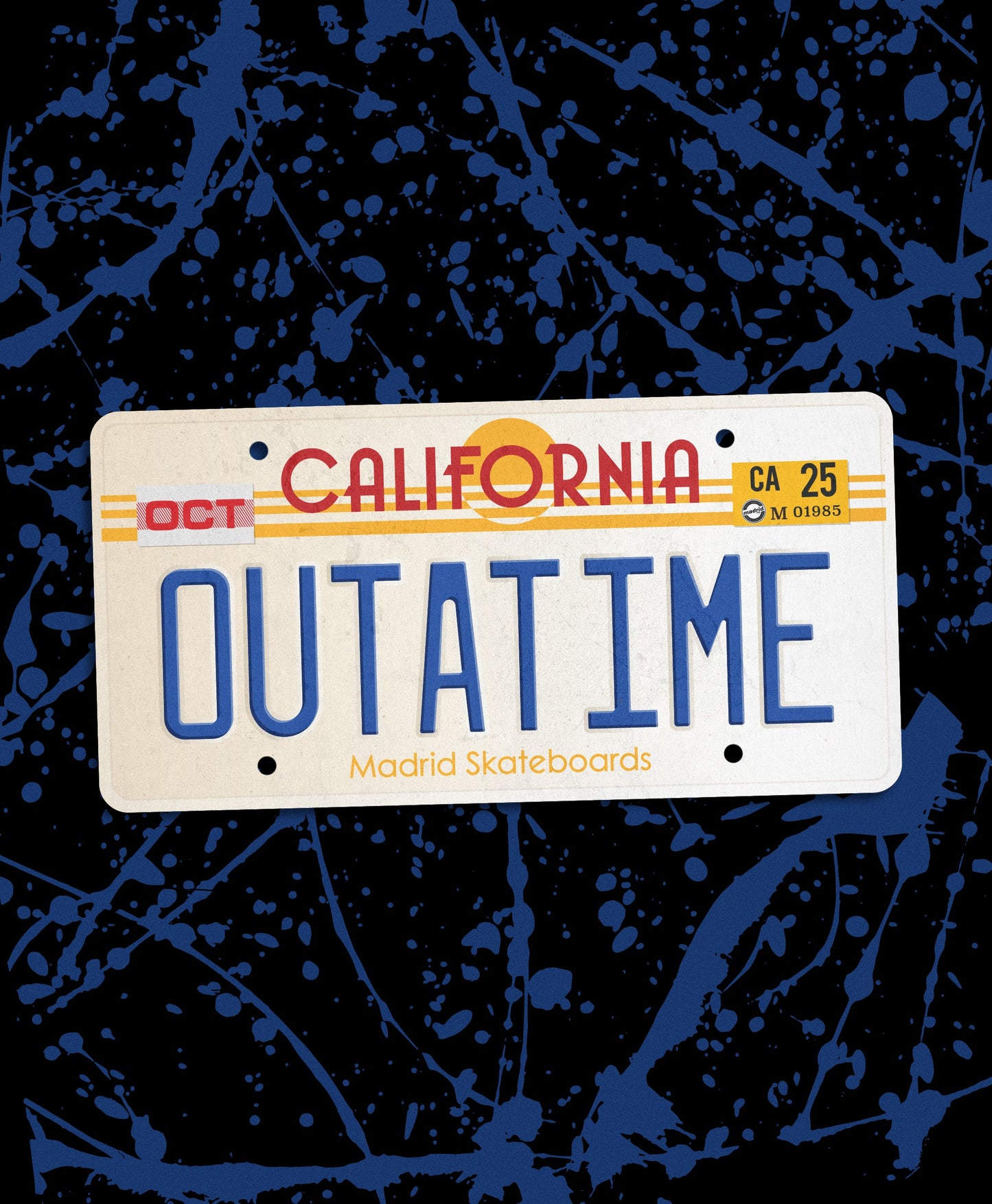 Madrid Outatime Skateboard Deck 8.25"