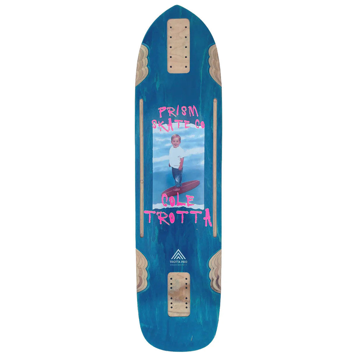 Prism Cole Trotta Cop Caller Series Longboard Deck 38.5"