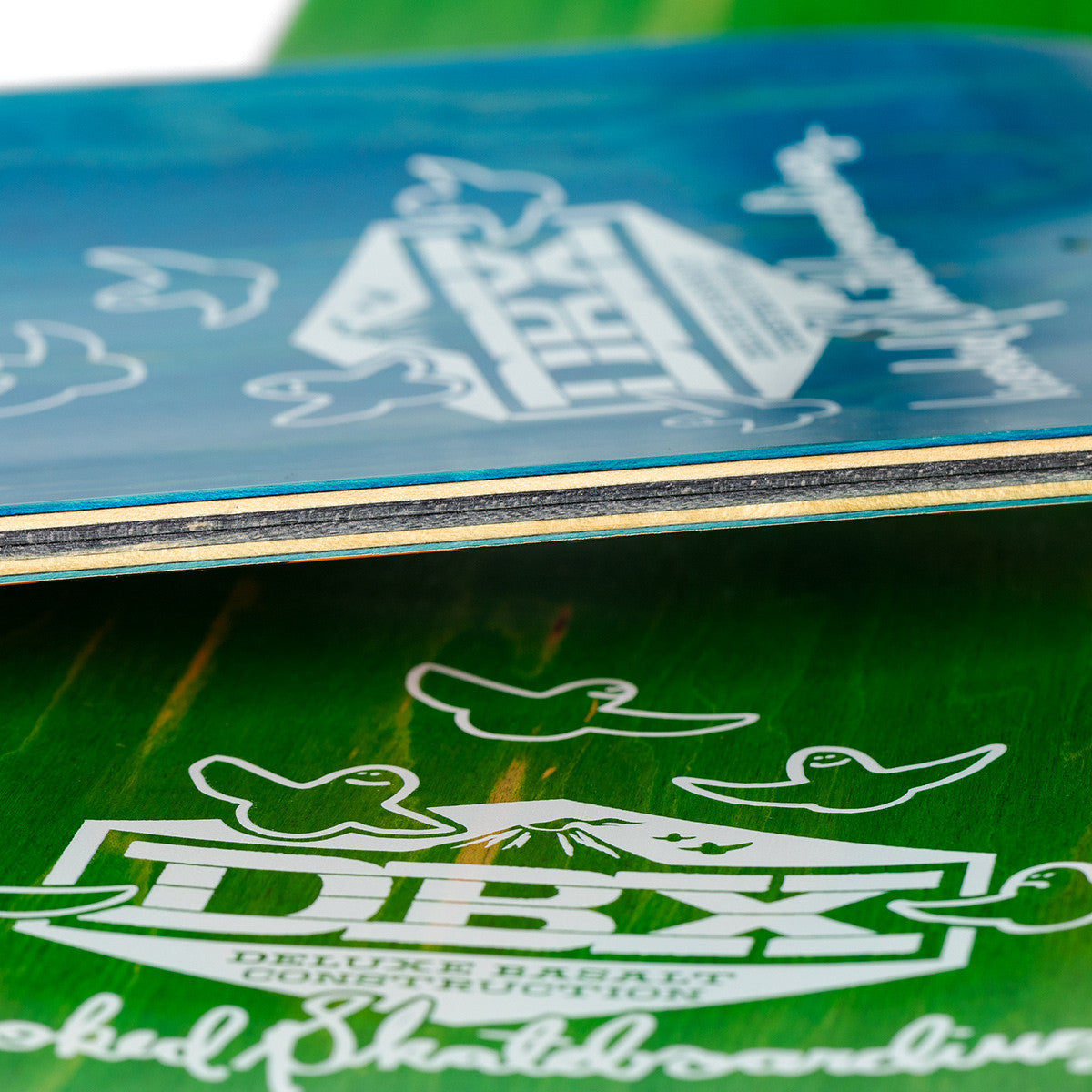 Krooked DBX Eyes Skateboard Deck 8.38"
