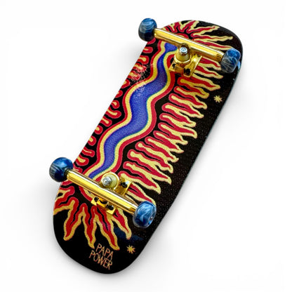 Custom Pro x Papa Power Snake Cruiser Fingerboard 35mm