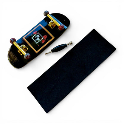 Custom Pro x Papa Power Chine Rose Cruiser Fingerboard 35mm