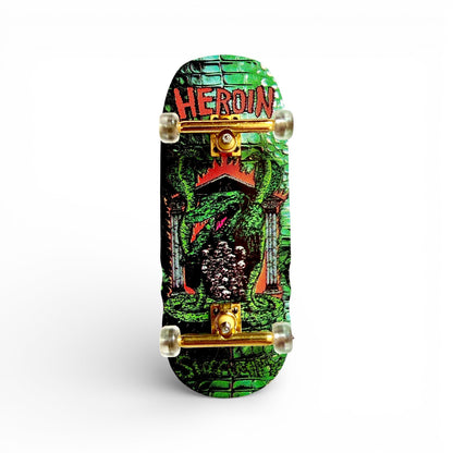 Custom Pro X Heroin Swampy Knock Off Fingerboard Complete