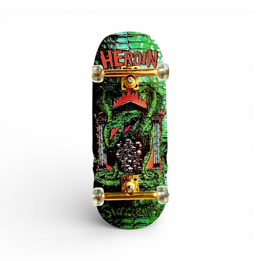 Custom Pro X Heroin Swampy Knock Off Fingerboard Complete