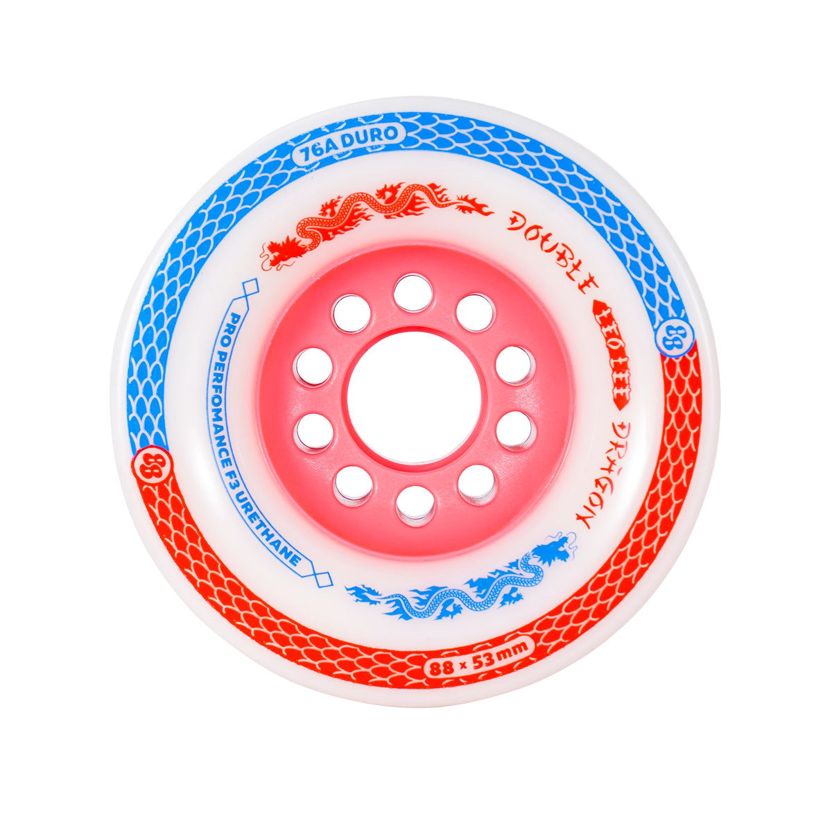 88 Wheels Leo Lee Double Dragon 88mm Longboard Wheels