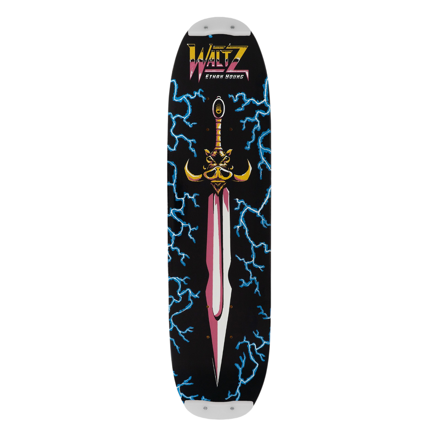 Waltz Ethan Young Sword Spoon Nose Freestyle Skateboard Deck 7.6"