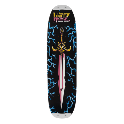 Waltz Ethan Young Sword Spoon Nose Freestyle Skateboard Deck 7.6"