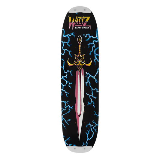 Waltz Ethan Young Sword Spoon Nose Freestyle Skateboard Deck 7.6"