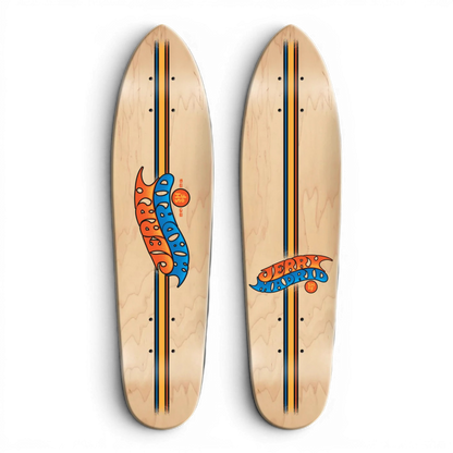 Madrid Jerry SHOF Gold Old School Skateboard Deck 6.75"