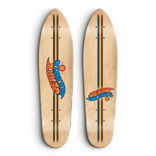 Madrid Jerry SHOF Gold Old School Skateboard Deck 6.75"