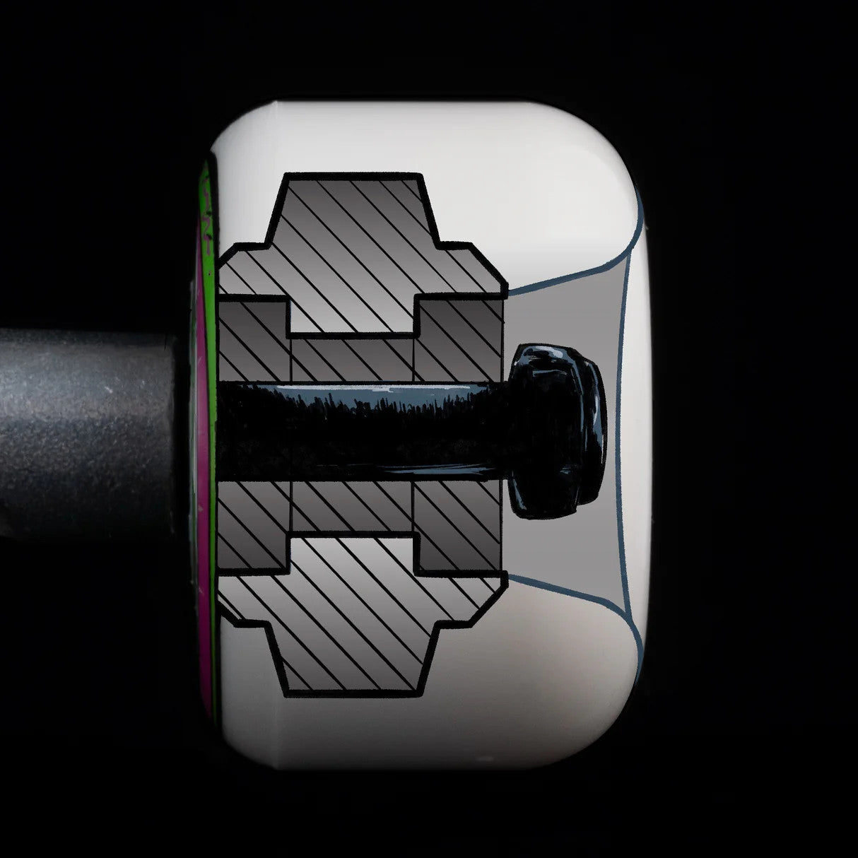 Waltz Cicada Radial 1.0 Freestyle Wheels 54mm 97A