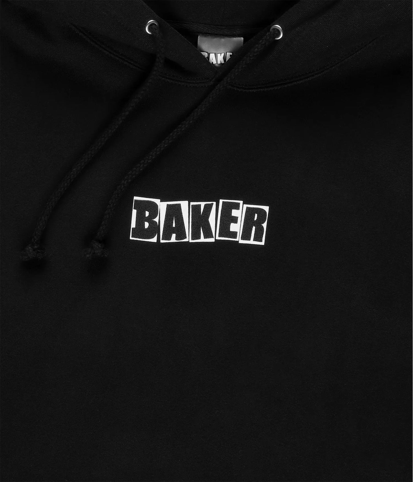 Sweat Hood Baker Brand Logo Black