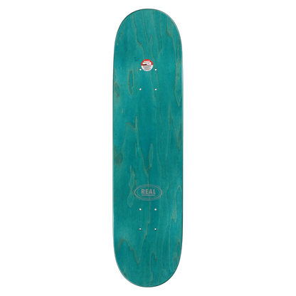 Real Team Classic Oval Orange Skateboard Deck 7.5"