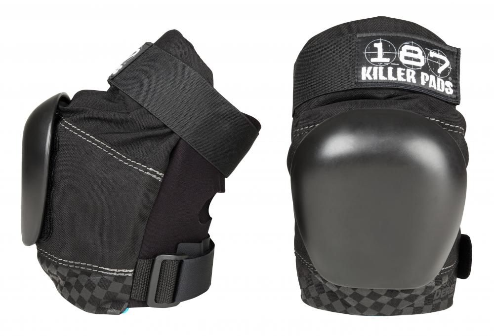 187 Killer Pads Pro Derby Knee Black