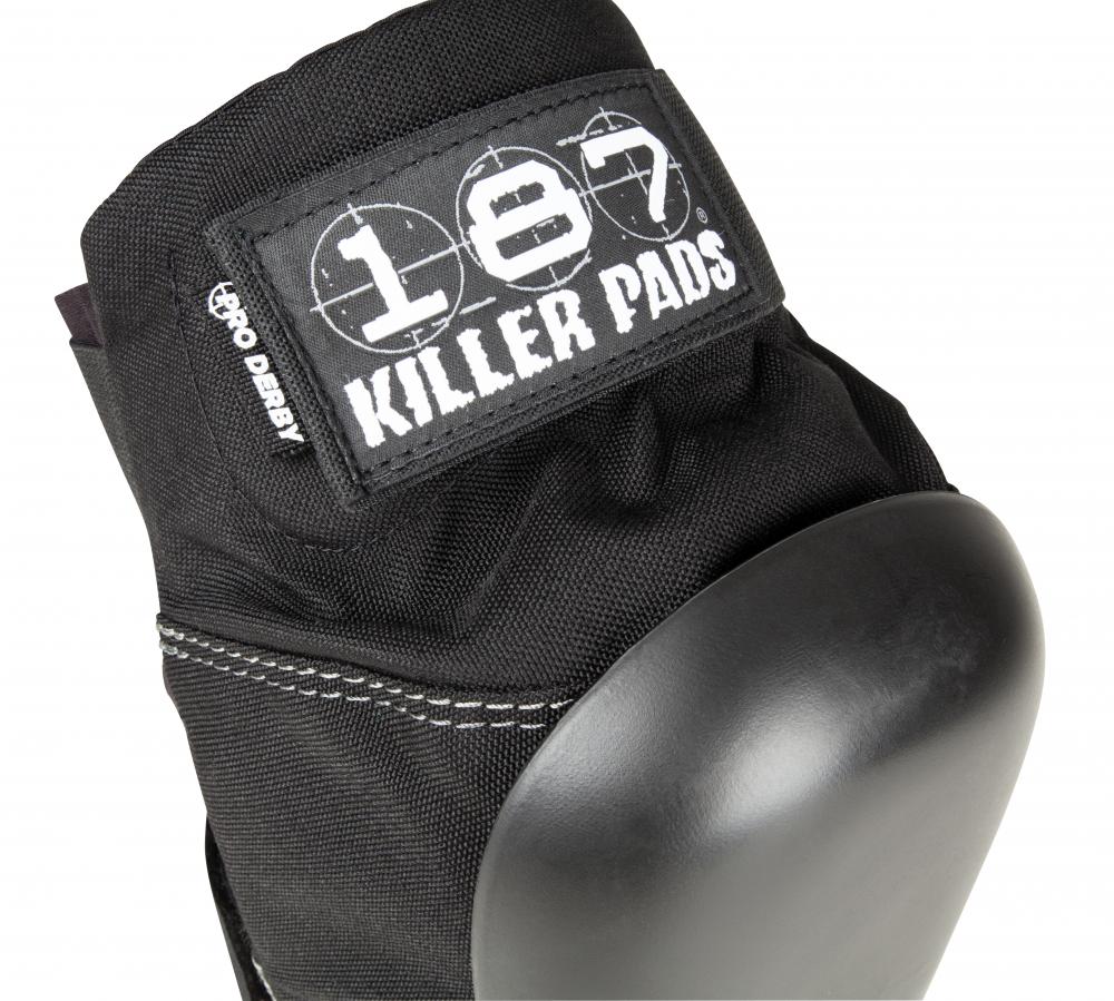 187 Killer Pads Pro Derby Knee Black