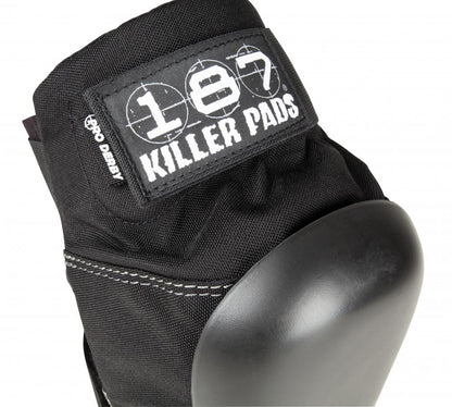 187 Killer Pads Pro Derby Knee Black