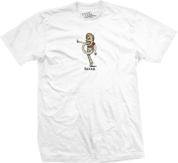 Baker Foot In Mouth T-Shirt - White