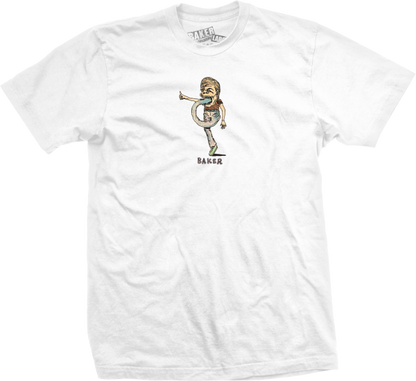 Baker Foot In Mouth T-Shirt - White