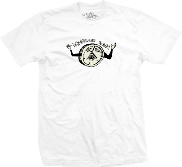 Baker Whatever Man T-Shirt - White