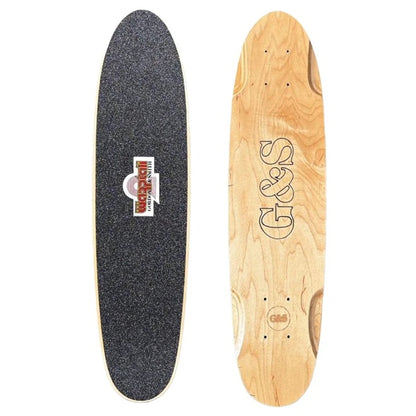 G&S Stacy Peralta Warptail 2 Round Tail Natural Skateboard Deck 7.25"