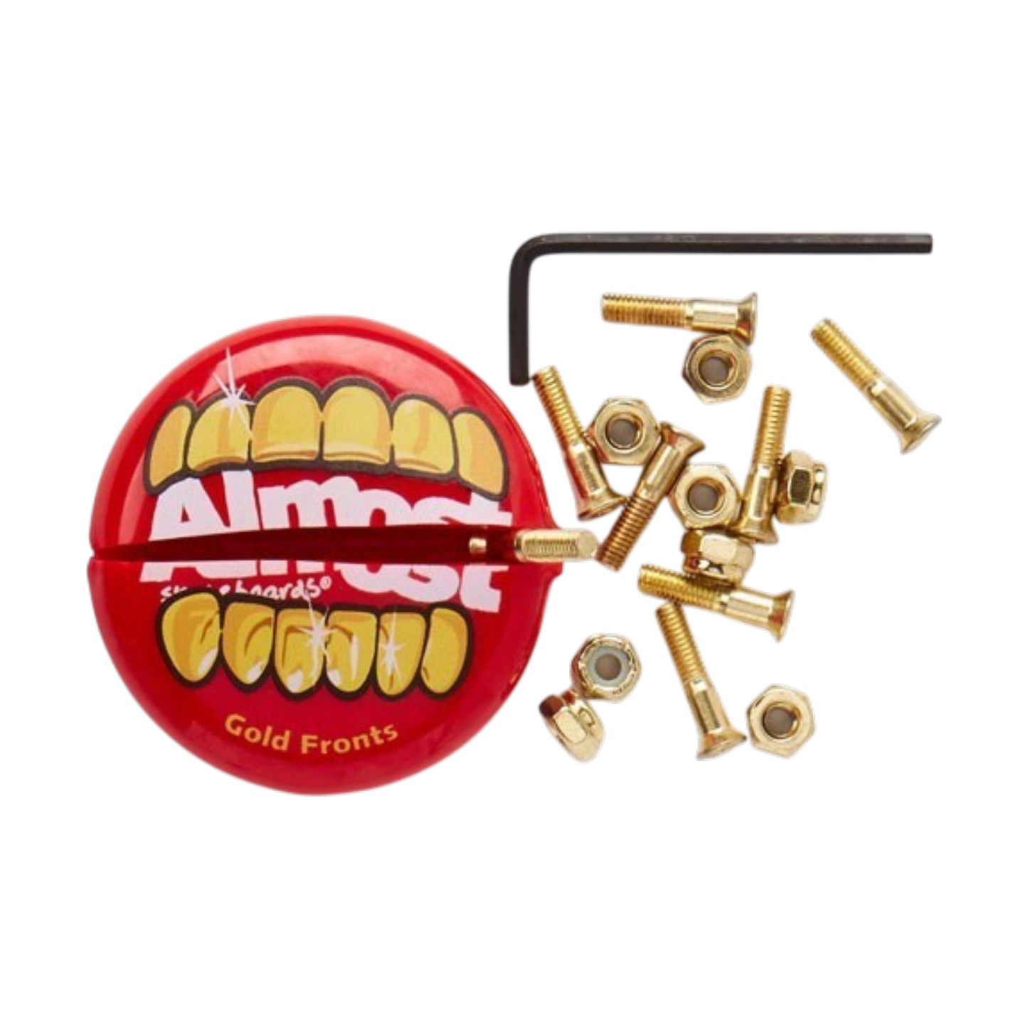 Almost Gold Nuts & Bolts in Your Mouth Allen 7/8"