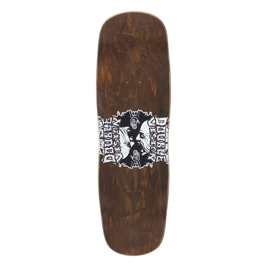 Vision Double Vision Brown Old School Skateboard Deck 9.5"