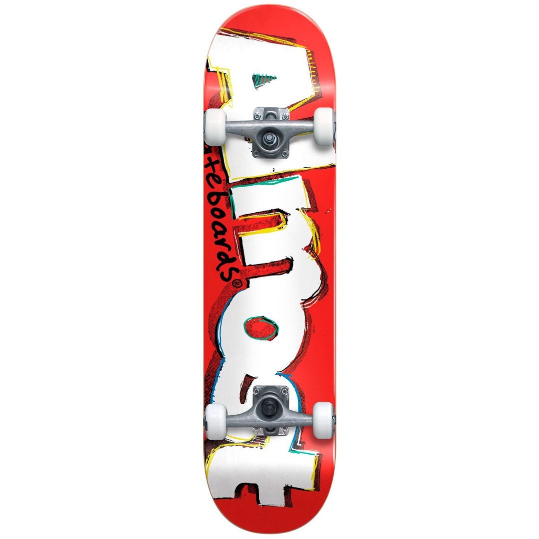 Almost Neo Express Red Complete Skateboard 8.0"