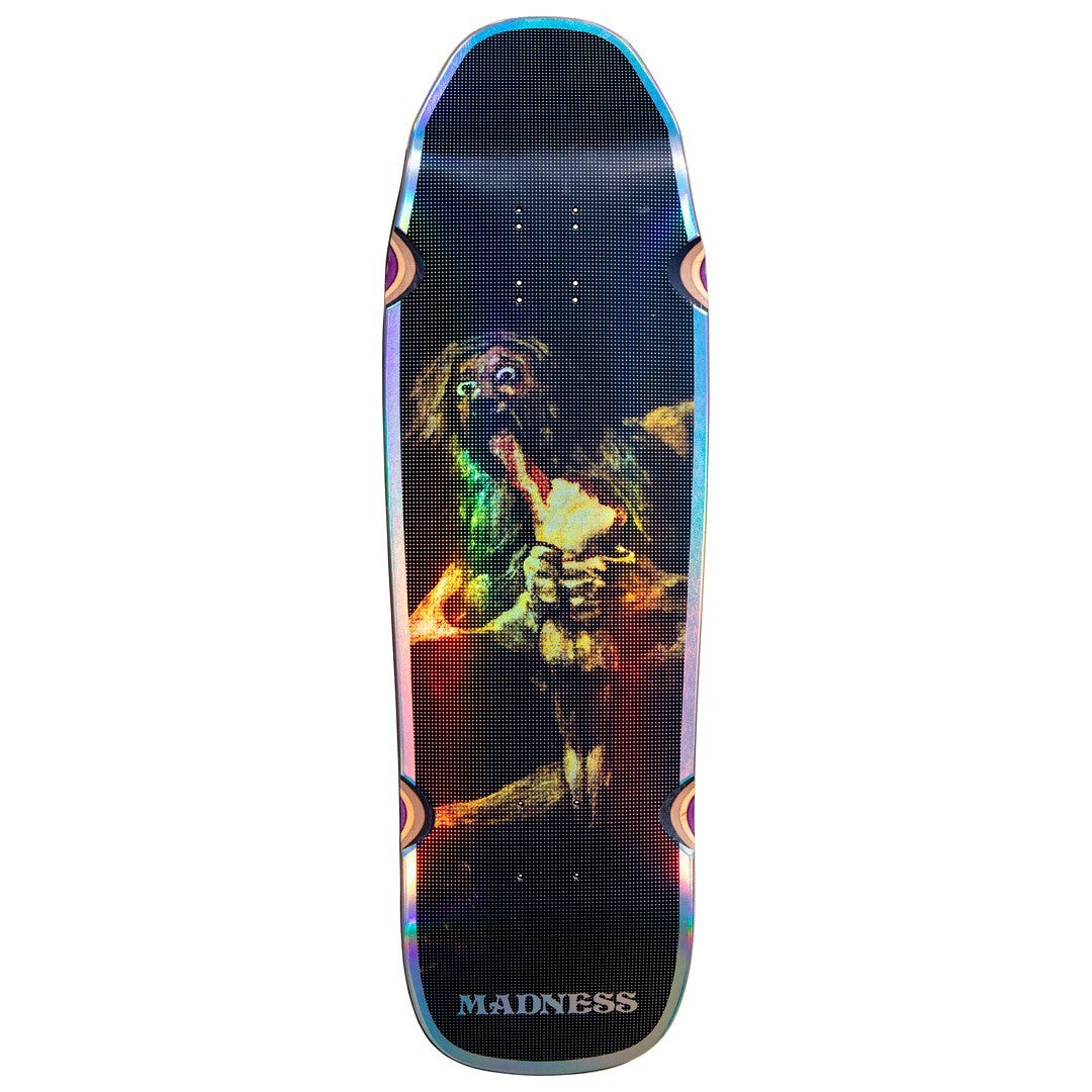 Madness Halftone Son Holographic Skateboard Deck 9.5"