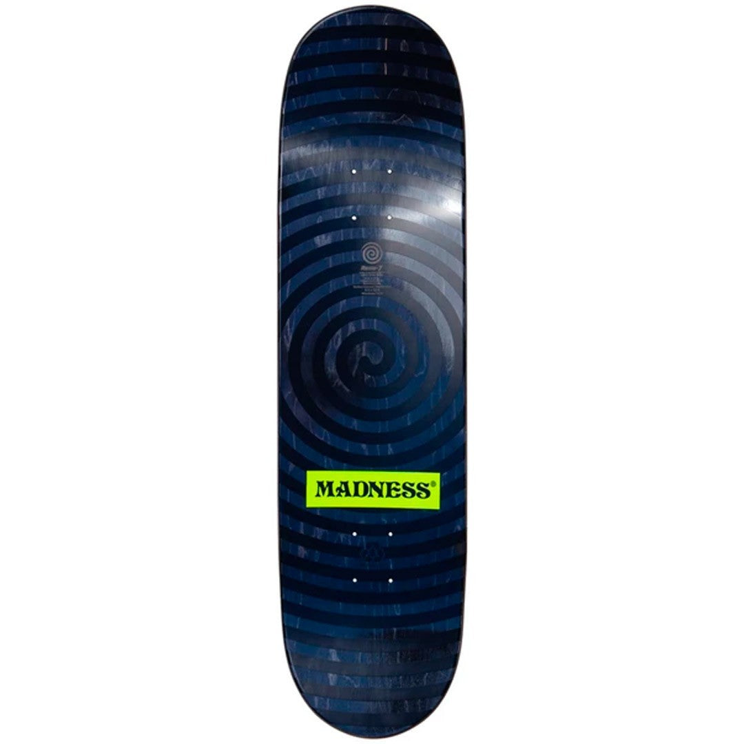 Madness Side Eye Neon Multi Skateboard Deck 8.5"