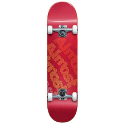 Almost Light Bright Red Complete Skateboard 7.75"