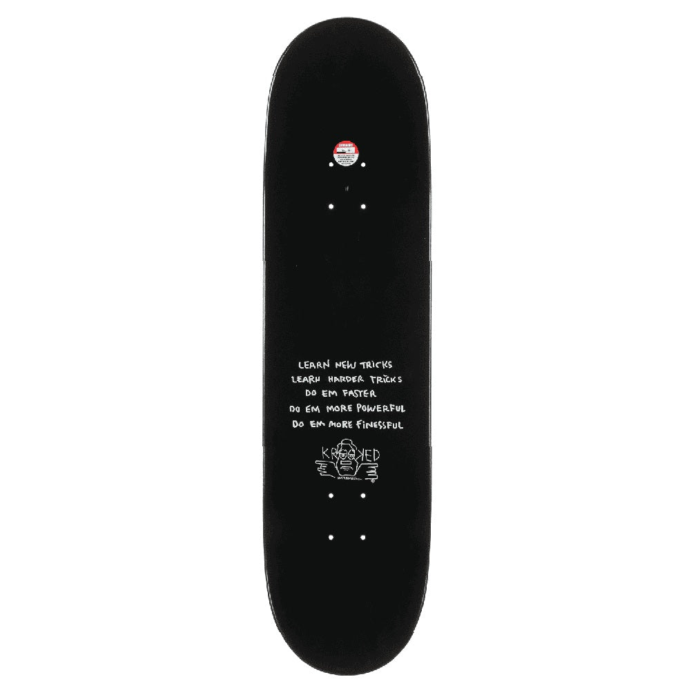 Krooked Wilson Concealed Skateboard Deck 8.38"