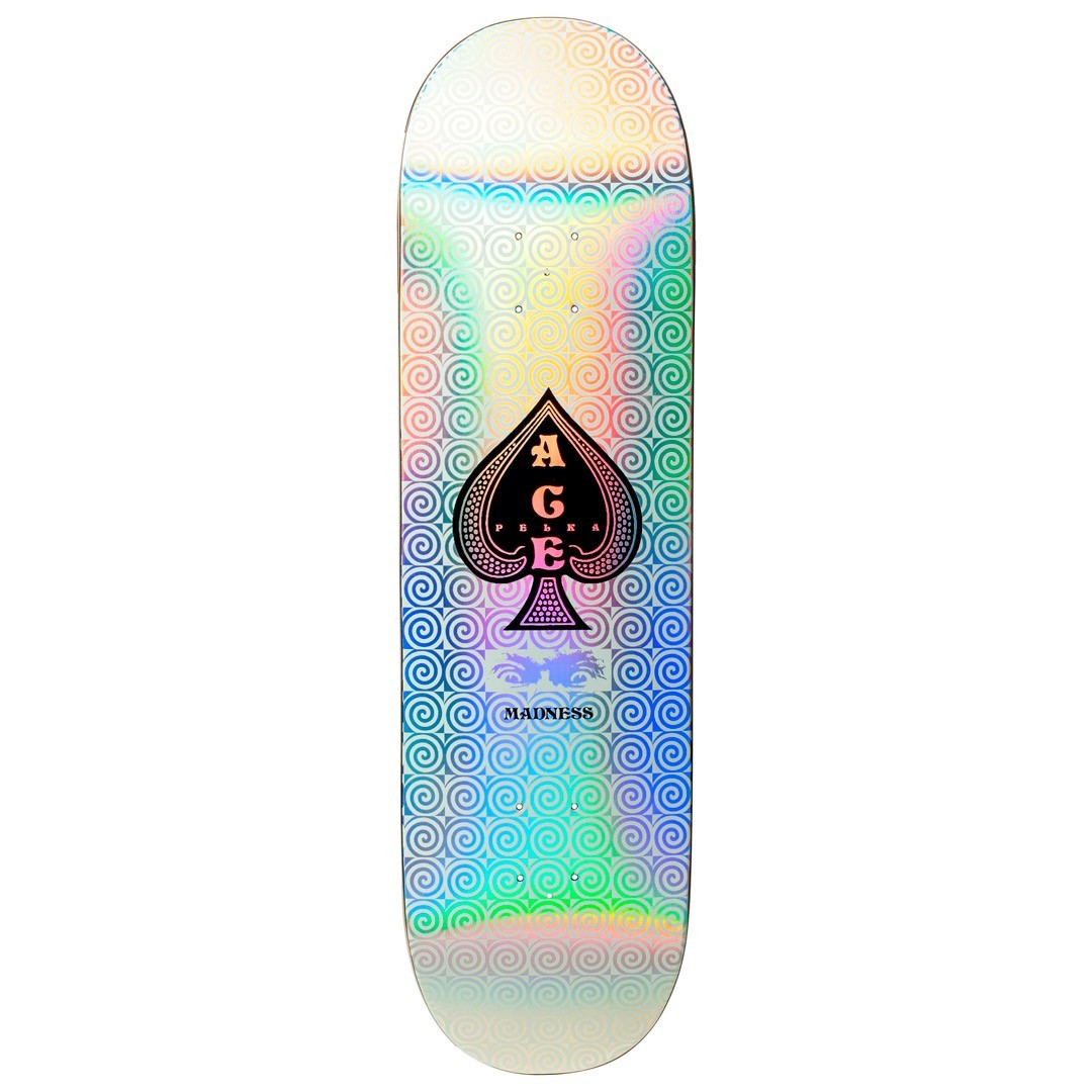 Madness Ace Pelka Card Super Sap Skateboard Deck 8.75"