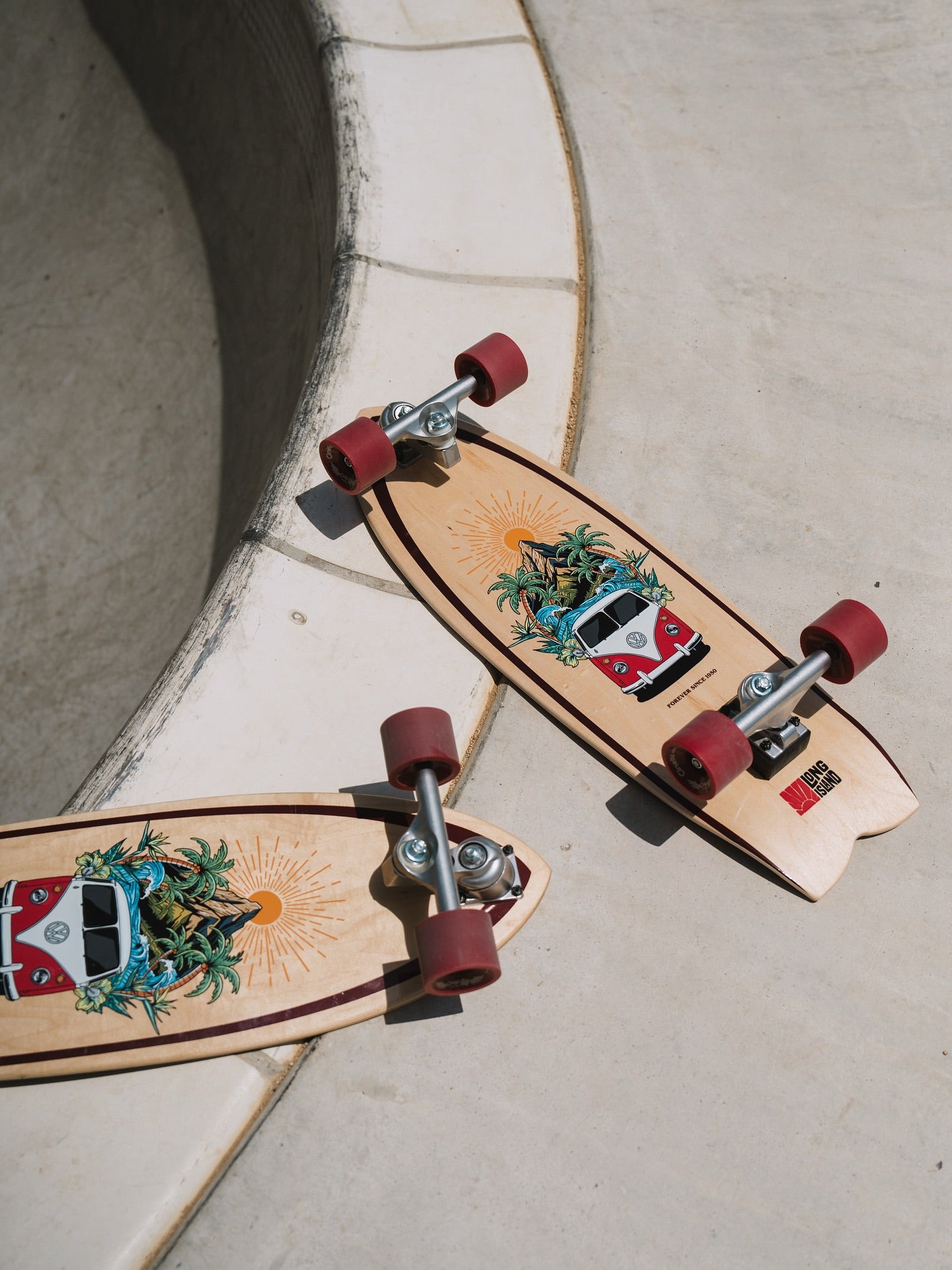 Long Island X Volkswagen California 75th Complete Surfskate 30"