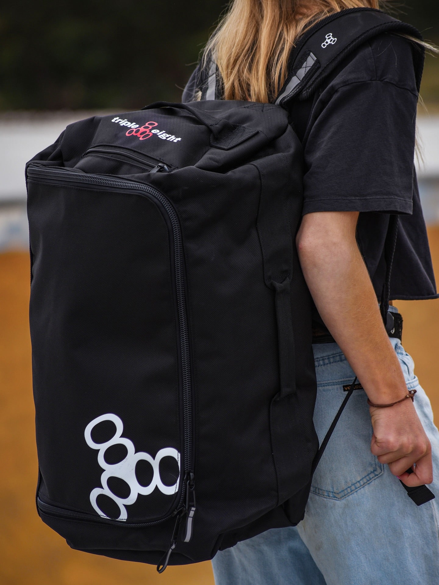 Triple Eight Bag Gear 40 Duffel Pack - Black