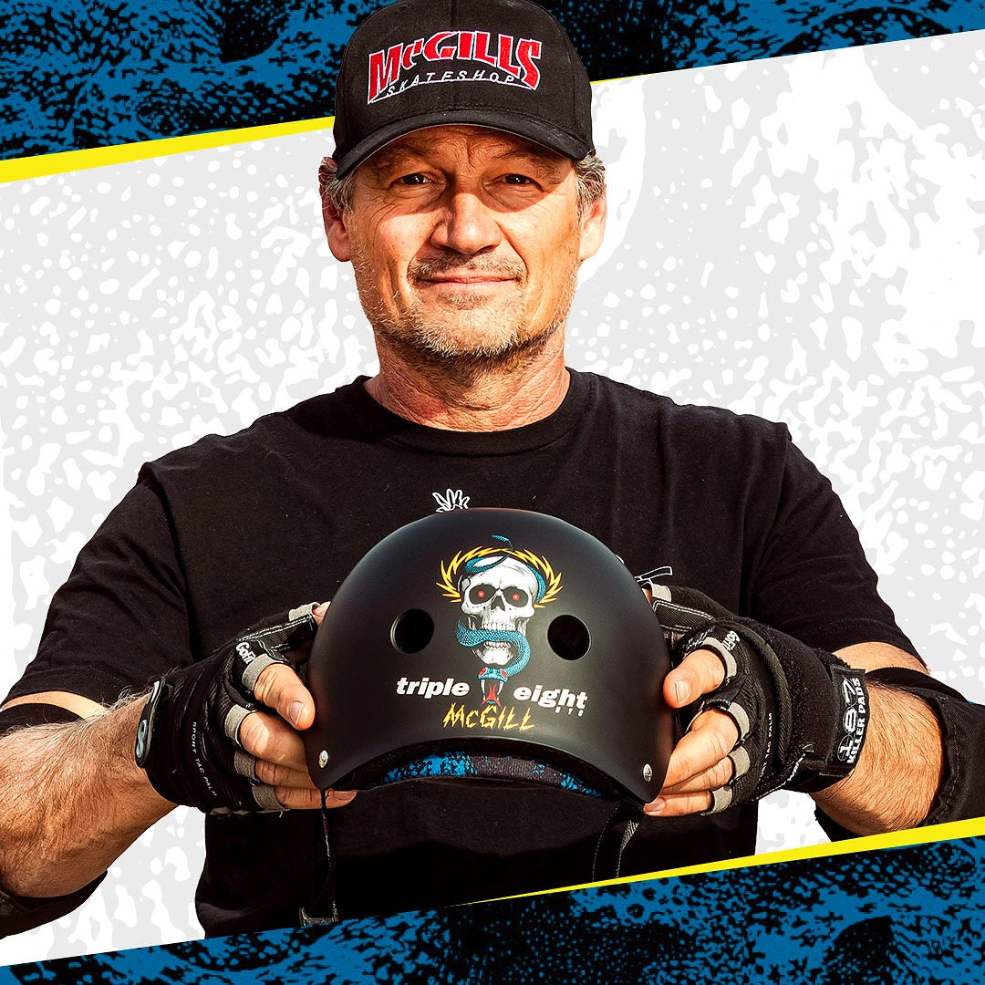 Triple Eight Deep Cover Mike Mcgill Black Helmet