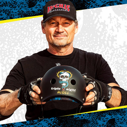 Triple Eight Deep Cover Mike Mcgill Black Helmet