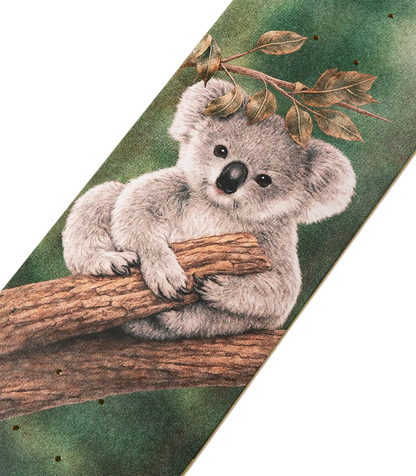 April Shane O Neill Marsupial Skateboard Deck 8.125"