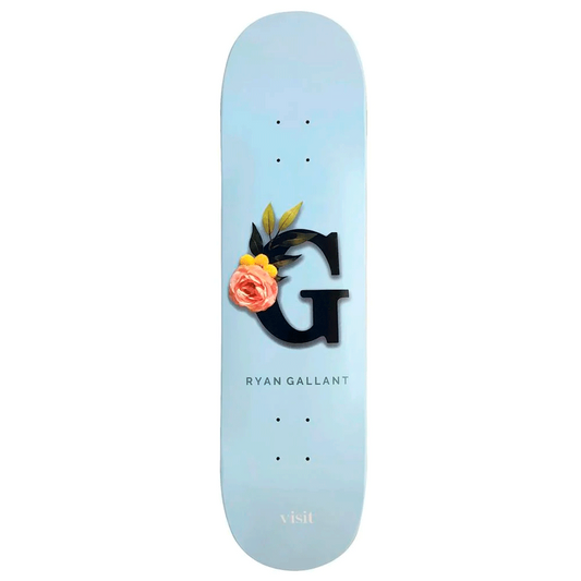 Visit Ryan Gallant Monogram Skateboard Deck 8.5"