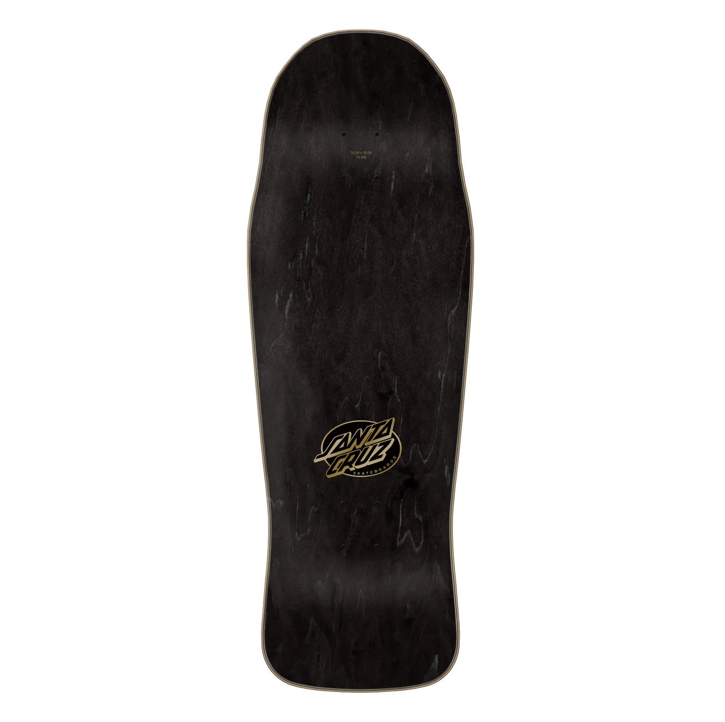 Santa Cruz Winkowski Primeval Gold Shaped Skateboard Deck 10,34"