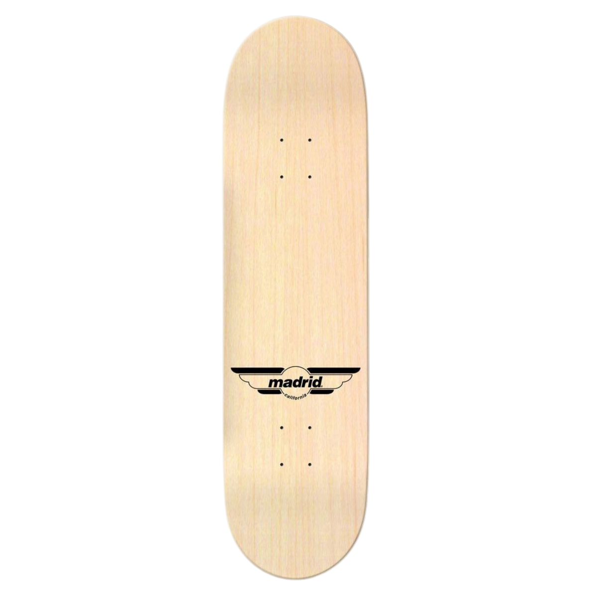 Madrid Pop Blue Skateboard Deck 8.0"