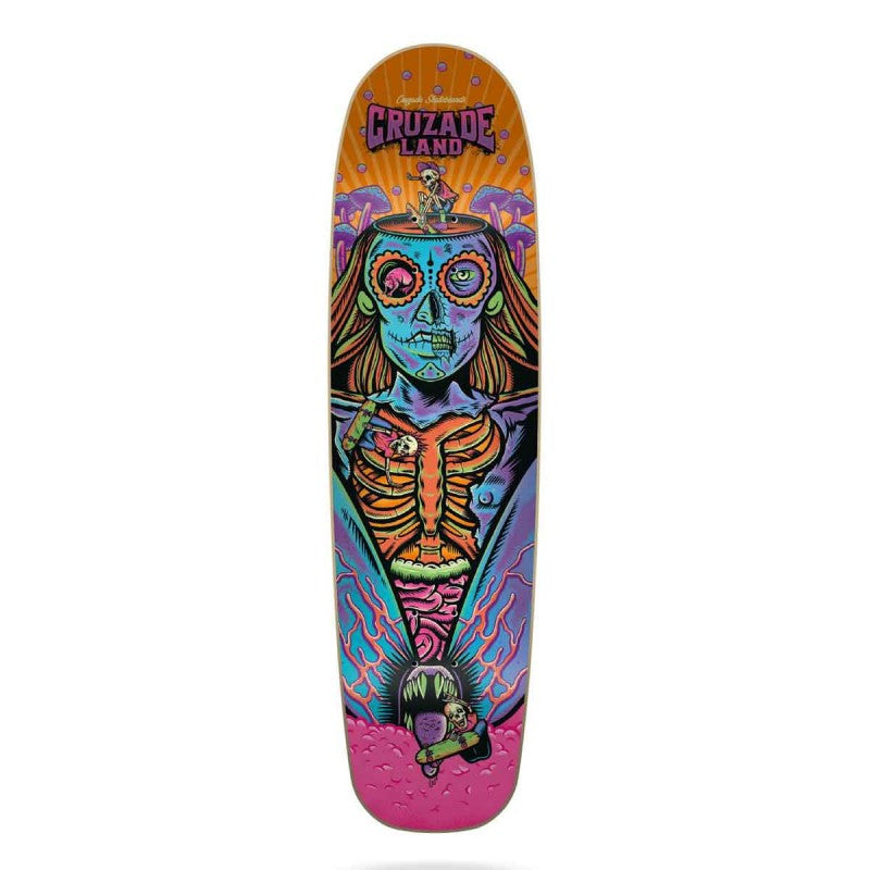 Cruzade Land Skateboard Deck 8.625"
