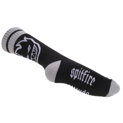 Socks Spitfire Bigger Head - Black