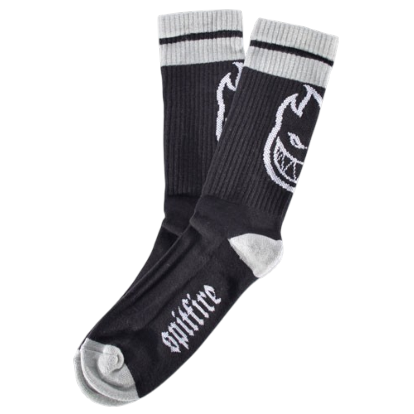 Socks Spitfire Bigger Head - Black