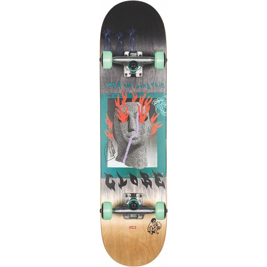 Globe G1 Firemaker Black/Natural Complete Skateboard 7.75"
