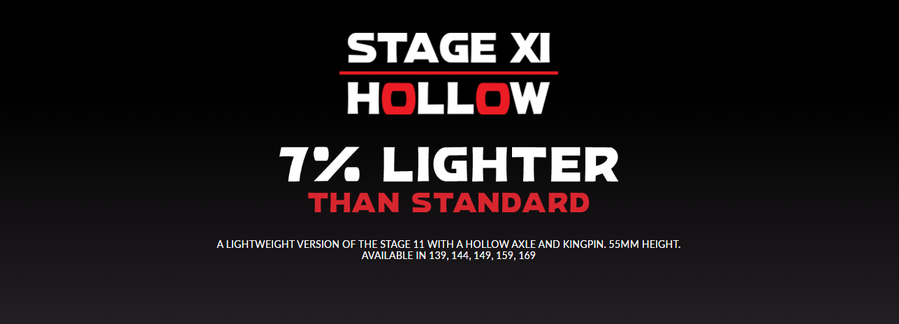Independent Hollow Erick Winkowski Ballr Standard Silver Black Trucks - 144mm