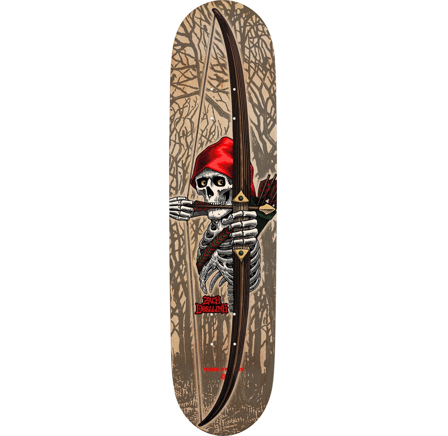 Powell Peralta Zach Doelling Archer Clear Grip Tape 10.5"