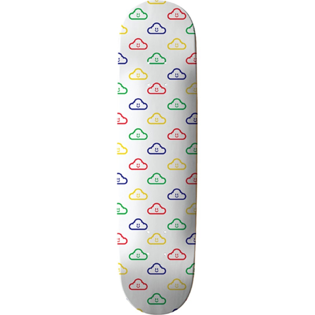 Thank You Good Clouds Primary Skateboard Deck 8.5"