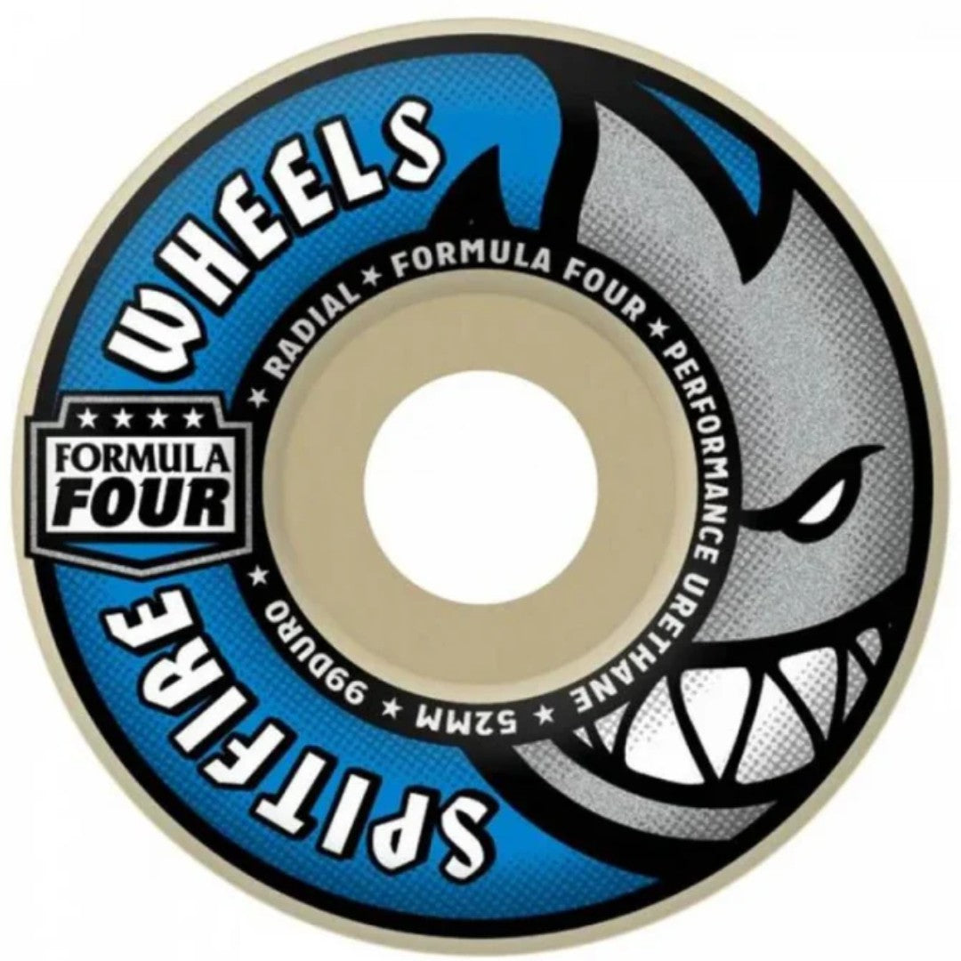 Spitfire Formula Four Radials Wheels - 52mm 99DU