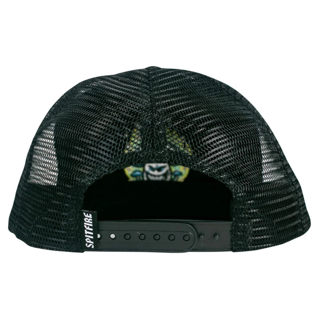 Spitfire Mushroom Bighead Trucker Hat Black